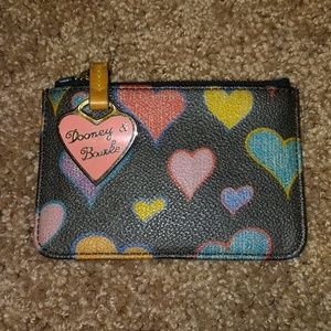 Dooney & Bourke Hearts Coin Purse